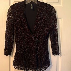 Elana Kattan lacy jacket - Size XS